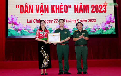 Bộ Chỉ huy Quân sự tỉnh Lai Châu tổ chức Hội thi “Dân vận khéo” năm 2023
